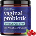 Vaginal Probiotics | 50 Billion CFU for Vaginal Health & pH Balance for Women | Healthy Odor & Yeast Balance | Womens Probiotics and Prebiotics with Cranberry Extract | Shelf Stable, Vegan | 30 Ct