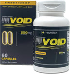 VH Nutrition ESTROVOID | Estrogen Blocker for Men | 1500mg Max Strength Natural Aromatase Inhibitor* W/ DIM, Longjack, Ashwagandha, Eleuthero, Cordyceps, Rhodiola, & Panax Ginseng
