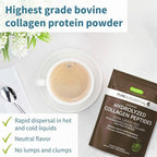 Igennus Free Range Grass Fed Hydrolyzed Bovine Collagen Peptides, Neutral Taste, 100% Highest Grade Bovine Collagen Protein Powder, Types 1, 2 & 3, Clean Label, Non-GMO, Free Range,4 x 40 Servings