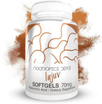 Nootropics Depot Injuv Softgels | 70mg | 60 Count | Natural Hyaluronic Acid | Skin Health Supplement
