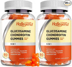Glucosamine Chondroitin Gummies Sugar Free, Gummies Supplements for Adults Men & Women, 120 Count