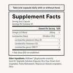 Daily Nouri Weight Support Probiotics for Women & Men | Metabolism + Digestive Support | 3 Clinically Studied Strains | 30-Day Supply