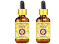 Deve Herbes Pure Black Cumin Seed (Kalaunji) Carrier Oil (Nigella Sativa) with Glass Dropper Cold Pressed (Pack of Two) 100ml X 2 (6.76 oz)