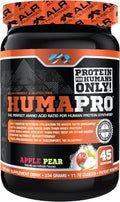 HumaPro Essential Amino Acid Formula | EAA Protein Supplement | Supports Muscle Recovery & Performance | Vegan, Gluten Free | | 45 Servings (Apple Pear)