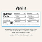 Rise Grass-Fed Whey Protein Powder - Vanilla | 25g Protein No Artificial Flavors, Colors, or Preservatives - Sugar Free, Gluten-Free, Soy Free (Single Serving, 1 Pack)