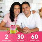 Methylated Vitamin B Complex Gummies for Women & Men, Multivitanins Gummy with Vitamin A, C ,E, Methylfolate & B12, TMG, Calcium, D3 K2, Magnesium & More for Overall Health-Vegan, Sugar Free,120 Cts