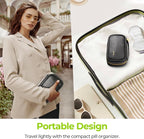 AUVON Weekly Pill Organizer 2 Times a Day with PU Leather Bag, Travel AM PM Pill Box 7 Day with One-Side Large Opening Design for Easy Filling, Portable Pill Case for Vitamins, Medication, Supplements