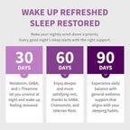 12-in-1 Melatonin Sleep Capsules - Natural Sleep Aids for Adults with Melatonin 5mg and Magnesium Glycinate 500mg, Sleep Aid with Ashwagandha, L Theanine, Valerian Root, GABA, 5-HTP (90ct, Pack of 1)