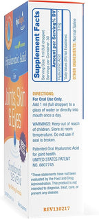 Hyalogic Synthovial Seven Liquid Hyaluronic Acid – Vegan Oral Joint & Skin Supplement, High Molecular Weight, Pure Hydration Support Supplements, 1 oz