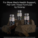 SOLARAY DIM Supplement for Men - Clinically Studied DIM 200mg Supports Hormone Balance - Plus Zinc and Quercetin - Vegan, Gluten Free, 60 Day Money-Back Guarantee - 30 Servings, 60 VegCaps