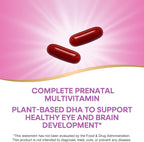 Nature's Way Alive! Complete Premium Prenatal Multivitamins for Women, Healthy Eye and Brain Development*, 60 Vegan Softgels