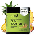 Flatter Me Fiber GLP-1 Booster – Fiber Supplement for Women & Men, Prebiotics & Enzymes for Weight Support, Reduce Bloating, Double GLP-1 Levels, Digestive & Gut Health (10 Servings)