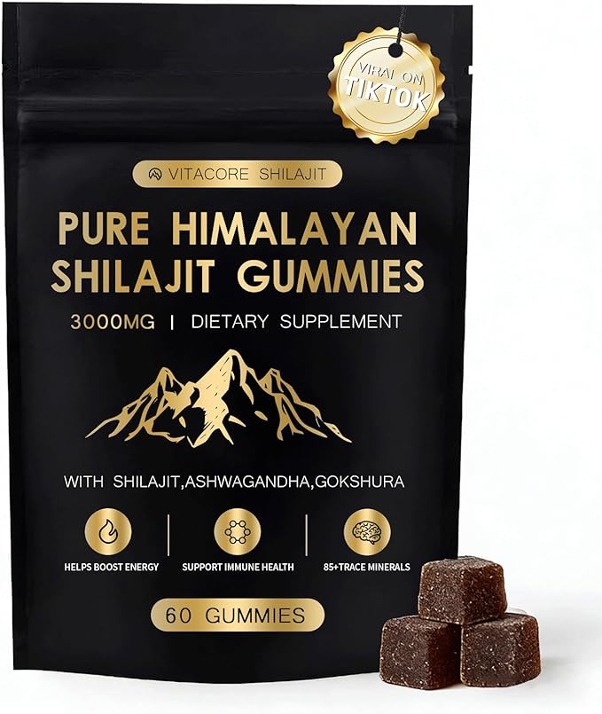 Gummies,All-Natural Sugar-Free Vegan, 60 Gummies (1PCS)