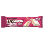 FITCRUNCH Wafer Protein Bars, Designed by Robert Irvine, 16g of Protein & 1g of Sugar (9 Bars, Raspberry Tart)