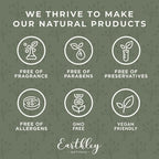 Earthley Wellness, Magnesium Lotion, Parent's Picks Award-Winner, Apricot, Shea Butter, Mango Butter, Lavender, Blue Tansy and Sandalwood Scent (6oz, Seasonal Blue Bliss)