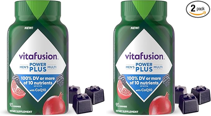 Vitafusion Power+ Men's Multi,(Pack of 2)