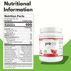 Pro-Cal Strawberry Meal Replacement Powder - High Protein, Low Calorie Shake & Pudding Mix - Low-Carb, Gluten Free - Breakfast Boost - Delicious & Easy to Prepare - 16 Servings, 15.2oz
