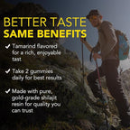 Shilajit Gummies for Men & Women - Shilajit Gold Gummies Rich In Ashwagandha, Gokshura with 85+ Minerals, Authentic Flavor,Organic, Zero Sugar & Vegan, 100% Natural - 80 Count (80 Count (Pack of 1))