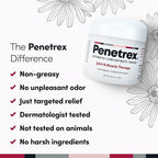 Penetrex Joint & Muscle Care - Soothing Massage Cream - Premium Whole Body Rub with Arnica, Vitamin B6 MSM & Boswellia - Non-Greasy 4oz Cream