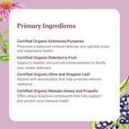 PURE SYNERGY Rapid Rescue | Organic Immune Support Capsules | Herbal Supplement with Echinacea, Elderberry, and Olive Leaf Extracts | for Immediate Immune Support (42 Capsules)
