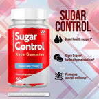 SugarControl Keto Gummies, Official SugarControl Gummys with All Natural Ingredients, Advanced Apple Cider Vinegar Gummy for Health and Wellness Support Max Strength Vitamin Supplement (60 Gummies)
