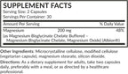 Futurebiotics Magnesium Glycinate 200 MG per Serving Chelated for High Absorption, Gentle On Stomach, Non-GMO, 60 Vegetarian Capsules