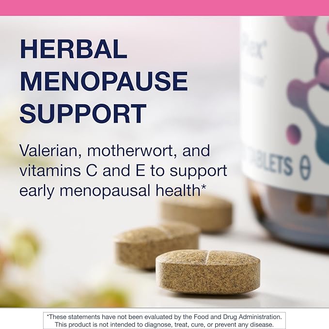 Metagenics Fem EstroPlex - Early Menopause Support Supplement* - with Dandelion Root, Valerian Root, Stinging Nettle, Chasteberry & Motherwort - Supports Hormone Balance, Energy & Mood* - 90 Tablets
