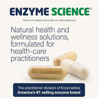 Enzyme Science - Complete Digestion, Full Support for Digestive Health and Help Reducing Gas, Bloating, Indigestion, and Irregularity with 125 Billion CFU Probiotics, Vegetarian, 90 Capsules