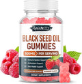 MEENCCD Black Seed Oil Gummies, Nigella Sativa Black Seed Oil Supplement for Antioxidant Support, Vegan, Non-GMO, Suagr-Free, Raspberry Flavor, 60 Count
