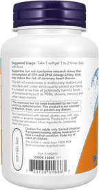 NOW Foods Supplements, Tri-3D Omega™, Triglyceride Form of Omega-3 Fish Oil + Vitamin D-3, Molecularly Distilled, 90 Softgels