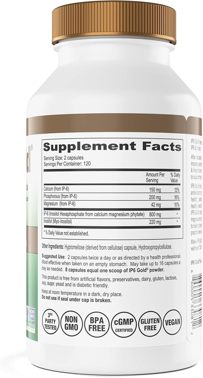 IP6 Gold Immune Support Formula, 240 Vegetarian Capsules