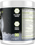 Underground Bio Labs Panda Supps – Sleepy 3.0 Natural Sleep Aid Formula: 5mg Melatonin, 300mg GABA, Chamomile Extract, (Green Apple 30 Servings)