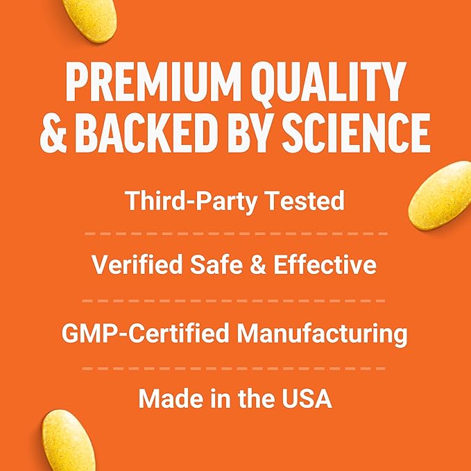 FORCE FACTOR Better Turmeric Curcumin 1600mg with Black Pepper & Ginger, Clinical Strength Joint Support Supplement, Superior Absorption, 120 Tablets