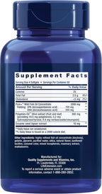 Life Extension Super Omega-3 EPA/DHA Fish Oil, Sesame Lignans & Olive Extract – Heart, Brain, Inflammation Health Support, Gluten-Free, Easy to Swallow, Non-GMO, 240 Softgels (Pack of 2)