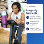 Pure Encapsulations Longevity Nutrients | Multivitamin/Mineral Complex to Support Healthy Aging, Brain Function, Eyes, Bones, and Vascular Health* | 240 Capsules