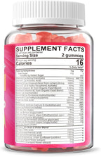 Multivitamin for Women Gummies for 40+ with Omega-3, Niacinamide, B-Complex, Lutein, Iron, Choline, Phosphatidylserine, Vitamin D3 - Vegan, Sugar Free, 60Count
