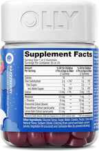OLLY Kids Sleep Gummy, 0.5mg Melatonin, L Theanine, Chamomile, and Lemon Balm, Childrens Chewable Supplement, Raspberry - 50 Count