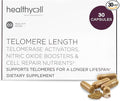 Healthycell Telomere Length Supplement - Anti-Aging Telomere Lengthening Supplements with Phytonutrients & Vitamins for Cellular Health - AC-11, Astragalus & Resveratrol - 30 Capsules