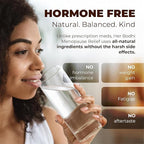 Her Bodhi Meno- Menopause Hormonal Balance for Women, Estrogen Soy Isoflavones Menopause Supplement for Women, Ashwagandha, Black Cohosh Hot Flashes Menopause Relief, Night Sweats Relief 60Caps