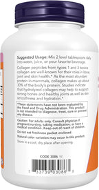 NOW Foods Supplements, Collagen Peptides Powder, Clinically Tested, Joint and Bone Health*, 8-Ounce