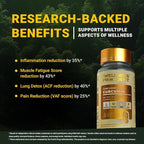 The Wellness Project Turmeric Curcumin with Curcuwin Ultra+ 250mg | Supports Joint, Muscle & Lung Health | for Mobility & Recovery | for Women & Men | 60 Tablets – 2 Month Supply