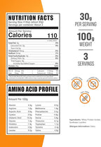 BulkSupplements.com Hydrolyzed Whey Protein Isolate Powder - Whey Isolate Protein - Unflavored & Gluten Free, 30g per Serving, 100g (3.5 oz) (Pack of 1)