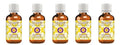 Deve Herbes Pure Lavender Essential Oil (Lavandula angustifolia) Steam Distilled (Pack of Five) 100ml X 5 (16.9 oz)
