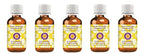 Deve Herbes Pure Lavender Essential Oil (Lavandula angustifolia) Steam Distilled (Pack of Five) 100ml X 5 (16.9 oz)