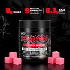 EAA Gummies - 2:1:1 BCAA Formula (8300mg) - Essential Amino Acids for Muscle Recovery & Endurance - Non-GMO, Gluten Free, Sugar Free, Vegetarian, Strawberry Flavor - 90 Count
