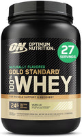 Optimum Nutrition Gold Standard 100% Whey Naturally Flavored Protein Powder, Vanilla, 1.9 Pound (Packaging May Vary)