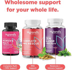 Hyland's Grace Period Complete PMS Rescue – 60 Vegan Gummies - with Chasteberry & Dong Quai for Menstrual Support & B6 + B12 for Red Blood Cell Formation (Pack of 2)