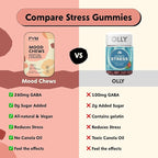 PYM Berry Mood Chews Support for Stress, Worry & Overwhelm, 120 Count | 130mg GABA, 90mg L-Theanine | Vegan, Non-GMO, Gluten-Free, No Added Sugar | All-Natural Mood Balance Supplement Made in USA