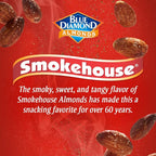 Blue Diamond Almonds Smokehouse Flavored Snack Nuts, 25 Oz Resealable Bag (Pack of 2)