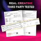Creatine Monohydrate Gummies – with Collagen, BCAAs, L-Glutamine, Biotin, Zinc, Vitamin D3 & Hyaluronic Acid – Daily Pre & Post Workout Recovery, Sugar-Free (60 Gummies)